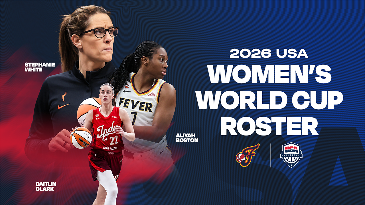 Indiana Fever’s Aliyah Boston and Caitlin Clark Named to USA Basketball World Cup Roster